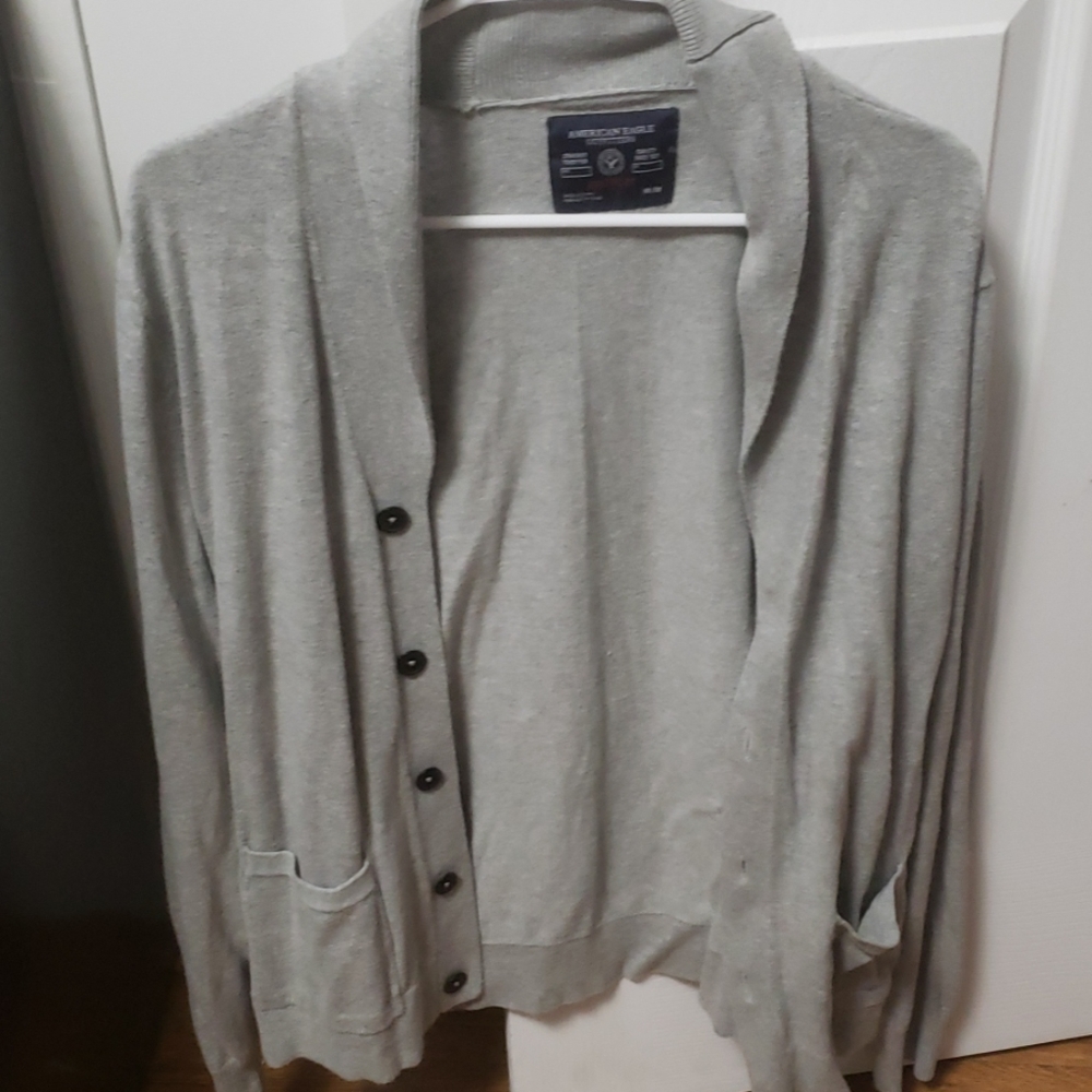 American eagle cotton cardigan lightly used